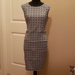 Black and white dress